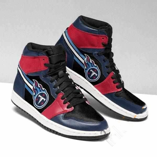 Tennessee Titans Nfl Football Custom Air Jordan Shoes