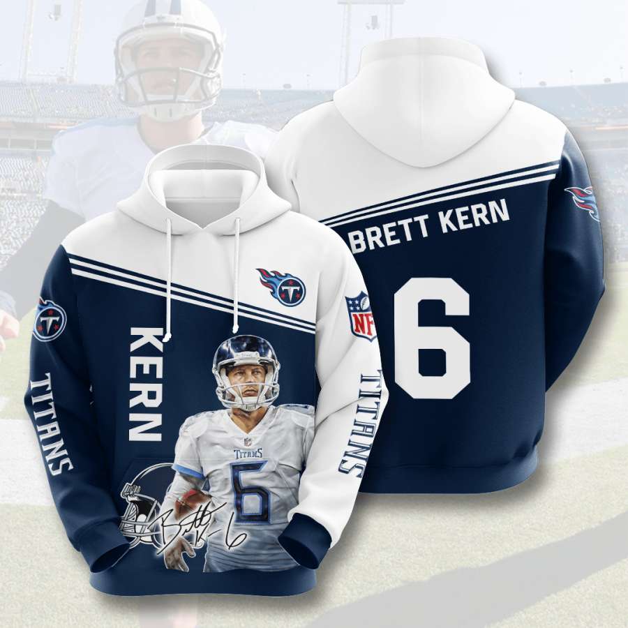 Tennessee Titans Custom Hoodie 3D 4 Tennessee Titans Custom Hoodie 3D