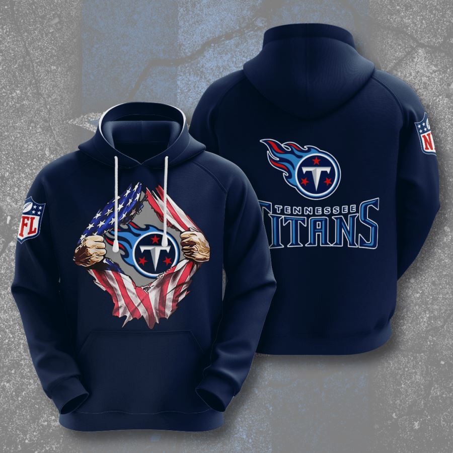 Tennessee Titans Custom Hoodie 3D