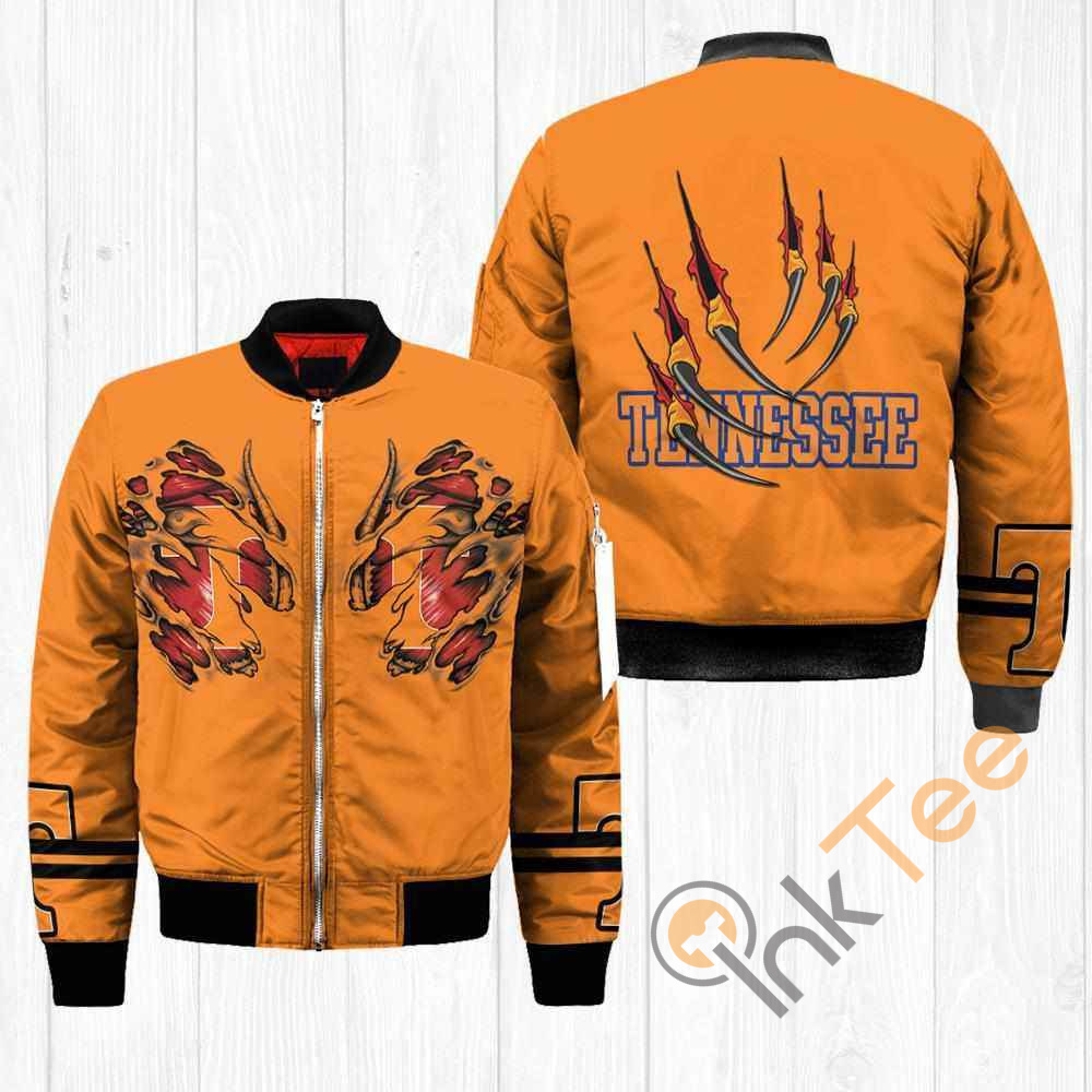 Tennessee Volunteers NCAA Claws Apparel Best Christmas Gift For Fans Bomber Jacket