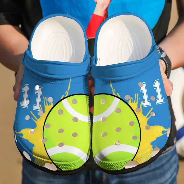 Tennis Personalized Football Lover Crocs Clog Shoes 3 Tennis Personalized Football Lover Crocs Clog Shoes