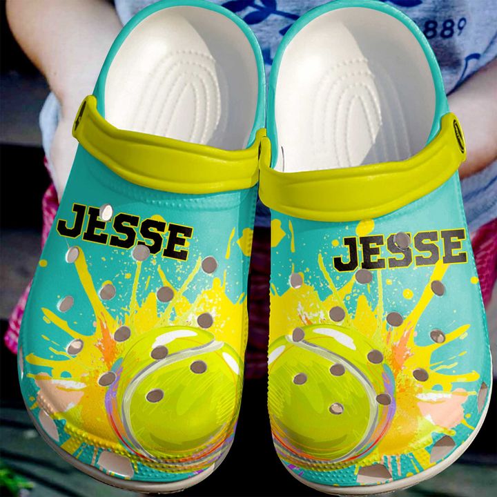 Tennis Personalized Love Crocs Clog Shoes