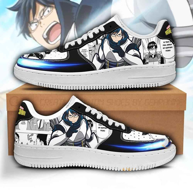 Tenya Lida Custom My Hero Academia Anime Nike Air Force Shoes