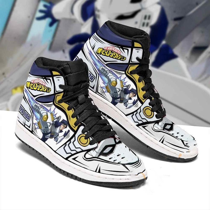 Tenya Lida Skill My Hero Academia Sneakers Anime Air Jordan Shoes