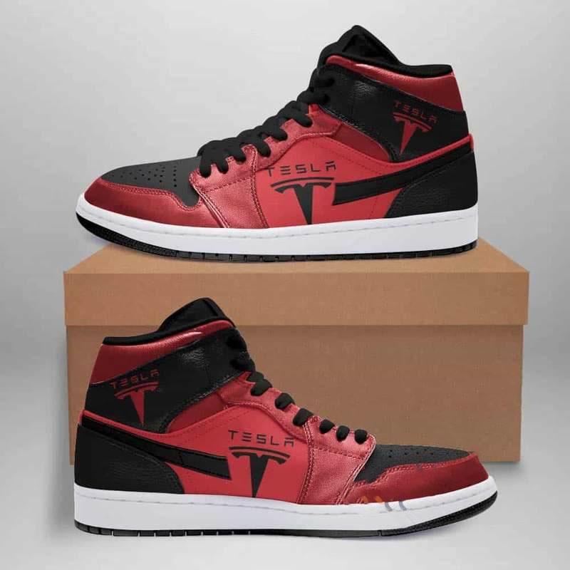 Tesla Custom Air Jordan Shoes