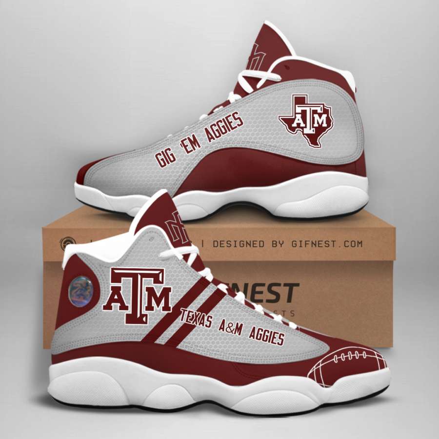Texas A&m Aggies Custom Air Jordan Shoes
