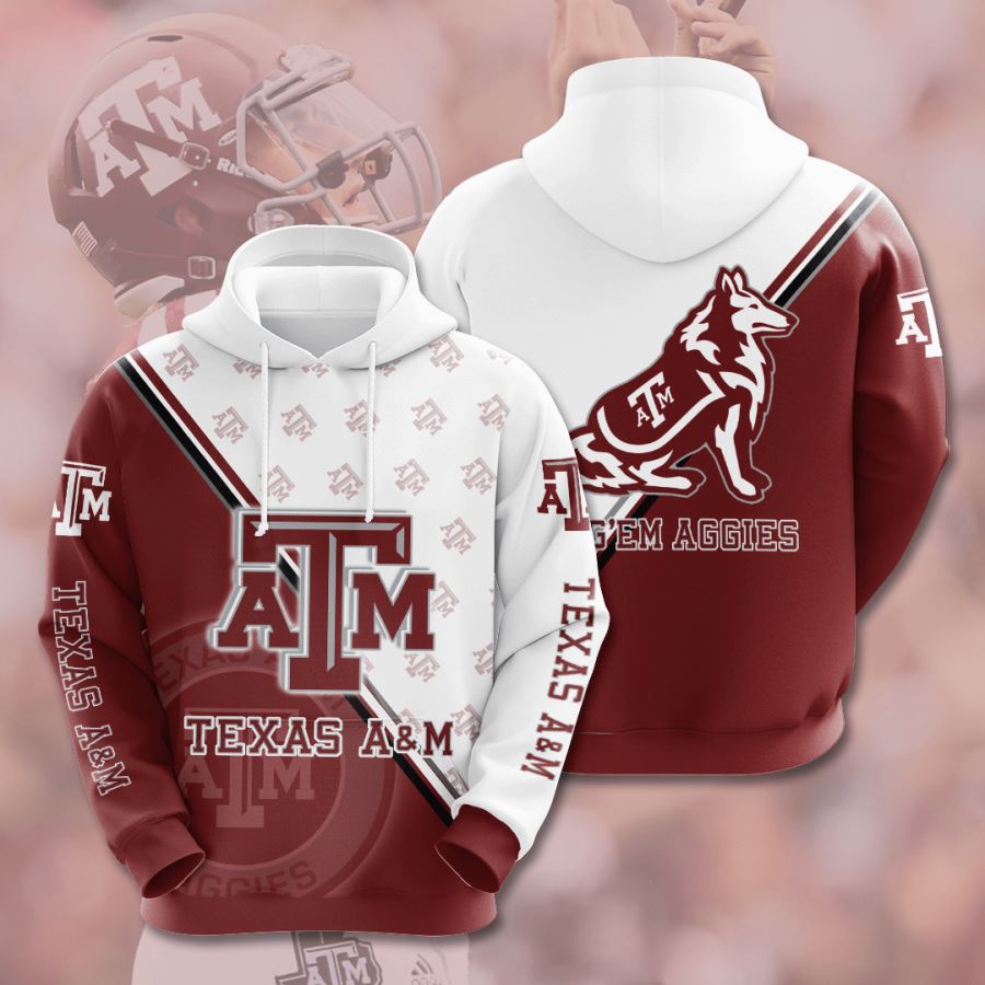 Texas A&m Aggies Custom Hoodie 3D 6 Texas A&m Aggies Custom Hoodie 3D