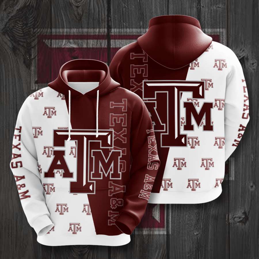 Texas A&m Aggies Custom Hoodie 3D