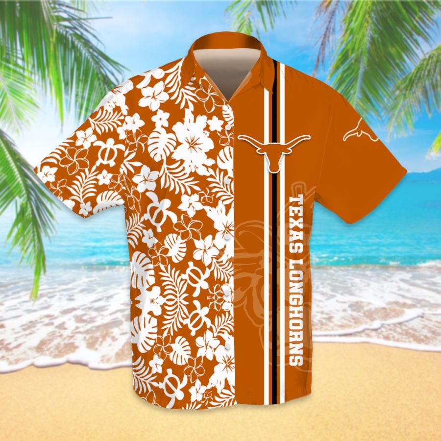 Texas Longhorns Custom Hawaiian shirts 4 Texas Longhorns Custom Hawaiian shirts