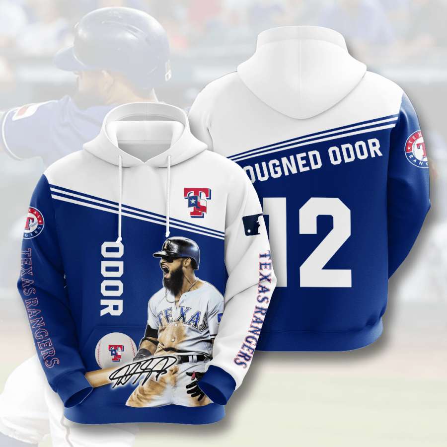 Texas Rangers Custom Hoodie 3D 4 Texas Rangers Custom Hoodie 3D