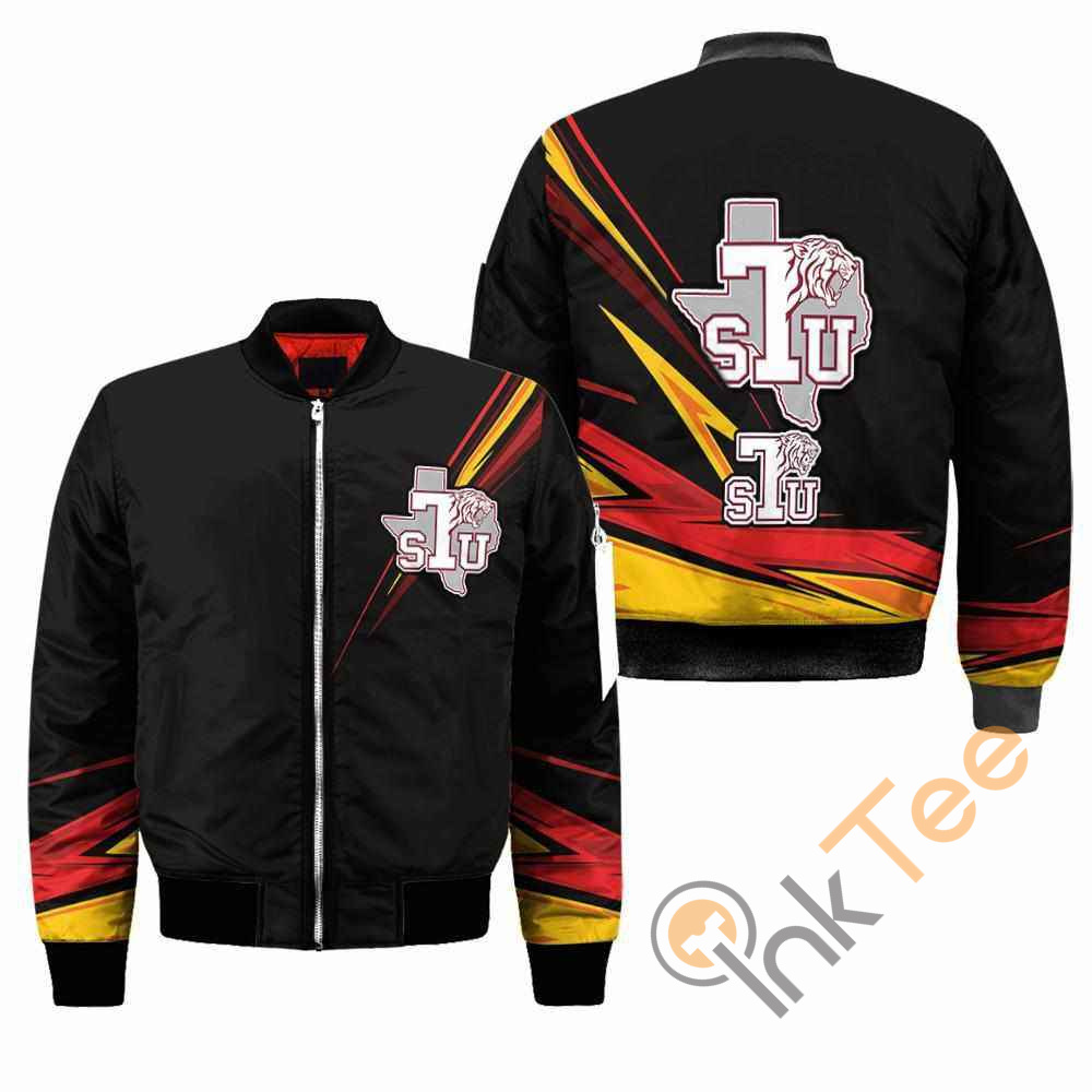 Texas Southern Tigers NCAA Black Apparel Best Christmas Gift For Fans Bomber Jacket