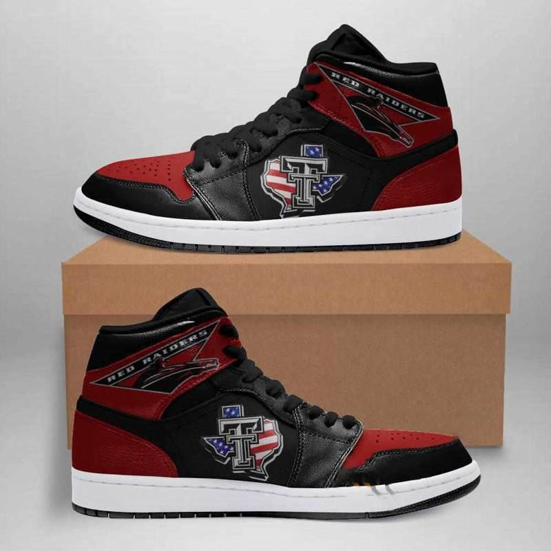 Texas Tech Custom Air Jordan Shoes