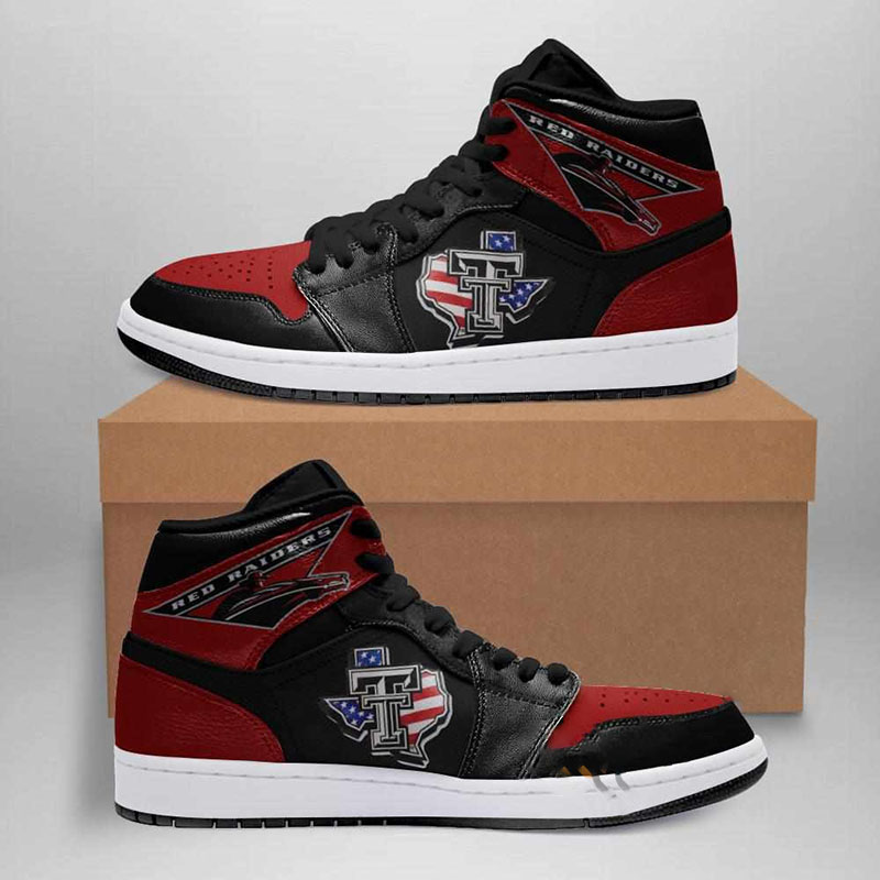 Texas-tech Custom Air Jordan Shoes