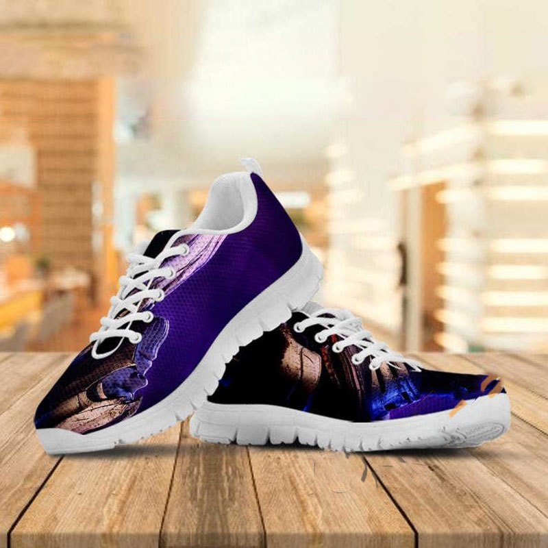 Thanos Custom Avengers Endgame Painted Marvel Studio Superhero Movie Running Nike Roshe Shoes