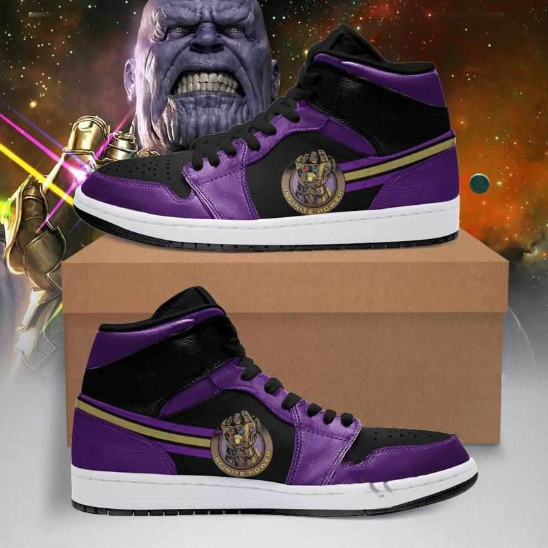 Thanos Marvel Custom Air Jordan Shoes
