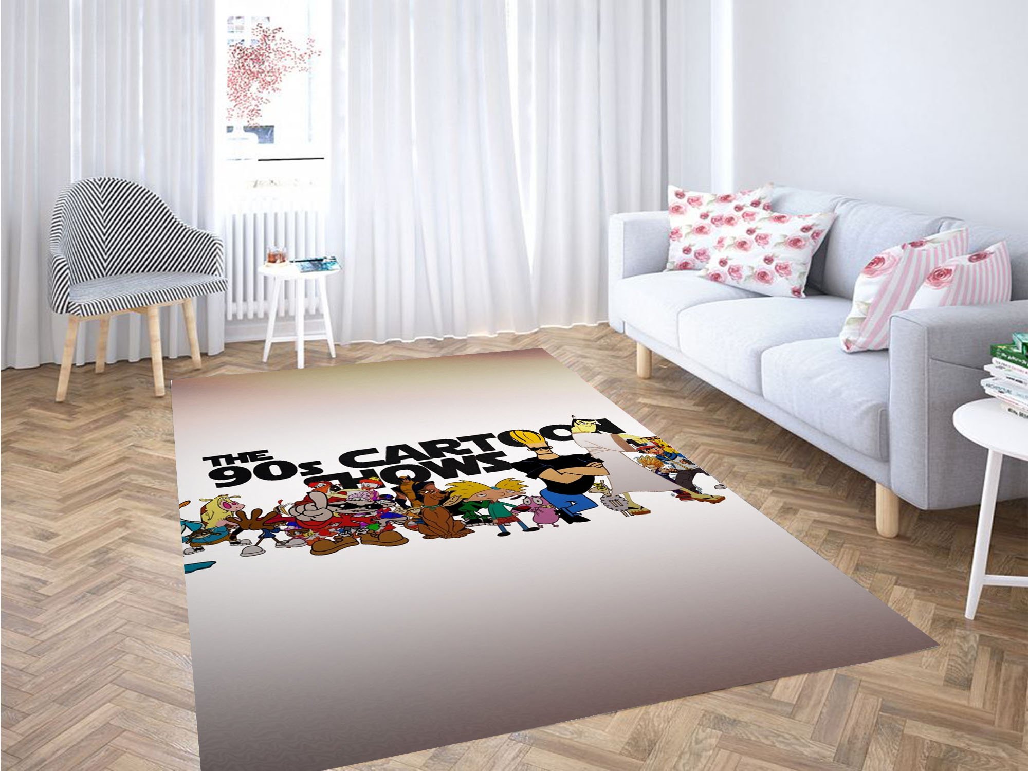 The 90s Cartoon Shows Carpet Rug 1 The 90s Cartoon Shows Carpet Rug