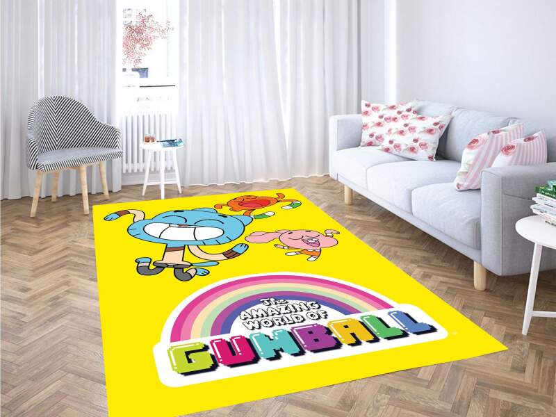 The Amazing World Of Gumball Yellow Character Carpet Rug 1 The Amazing World Of Gumball Yellow Character Carpet Rug