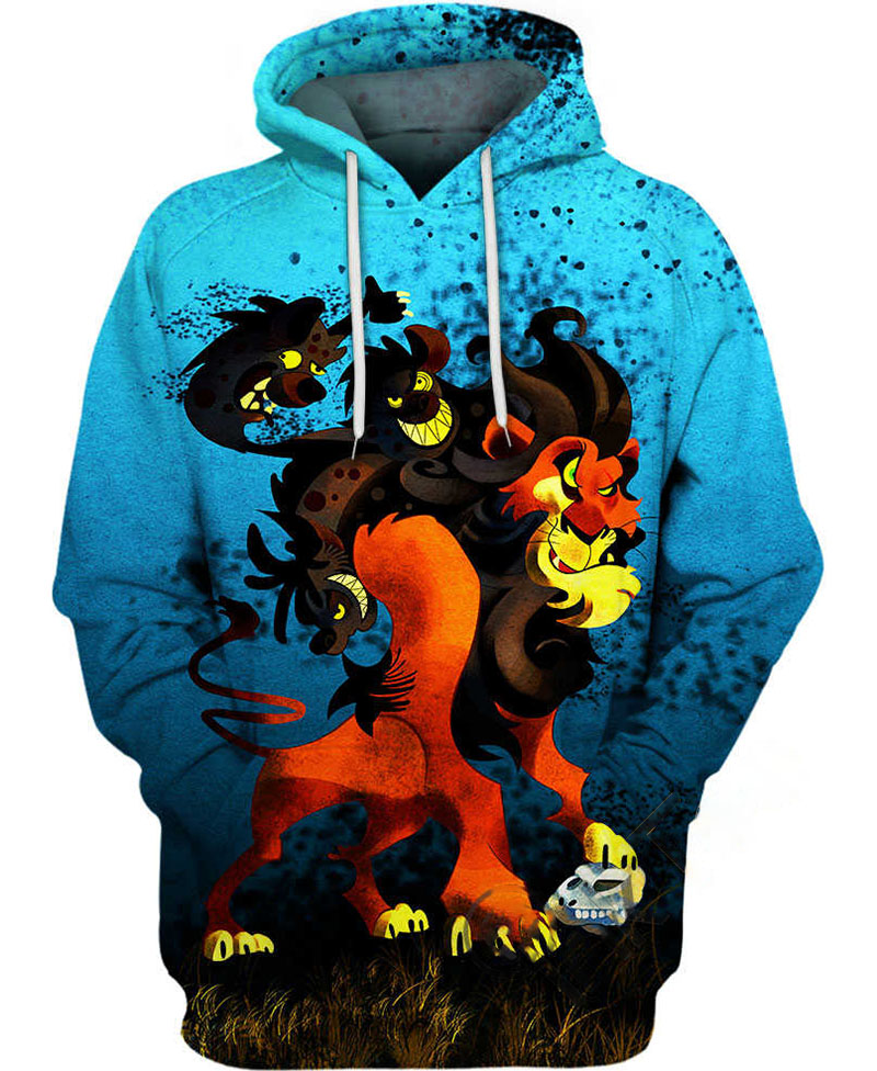 The Ambitious Lion Hoodie 3D