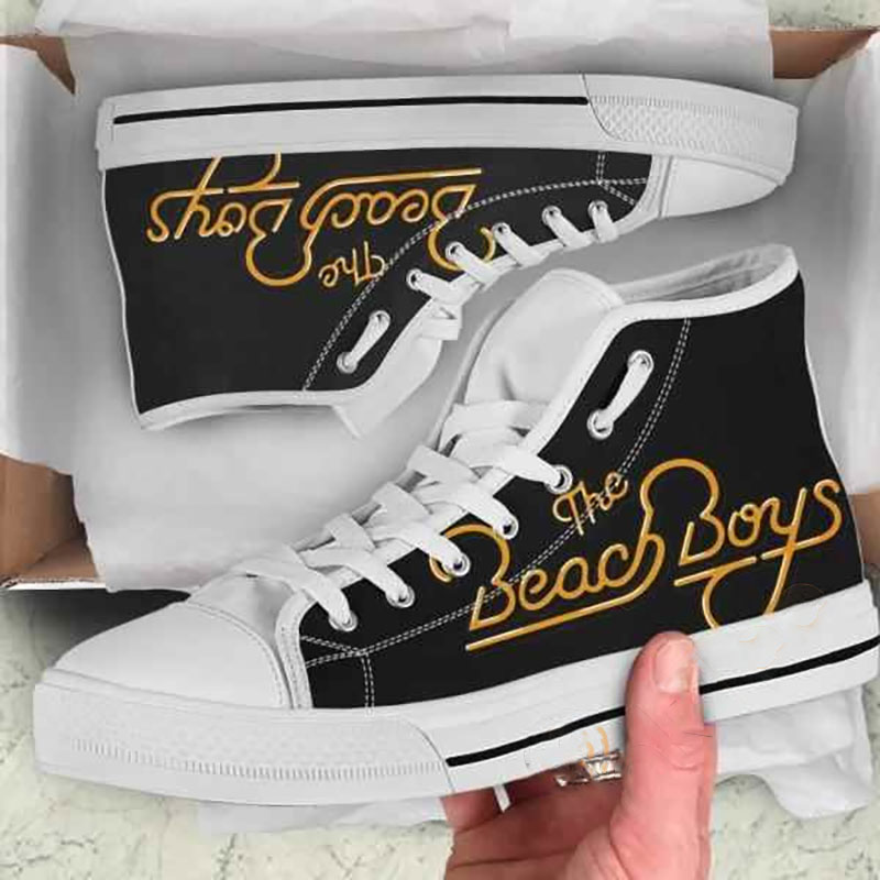 The Beach Boys Mlb Baseball High Top Shoes