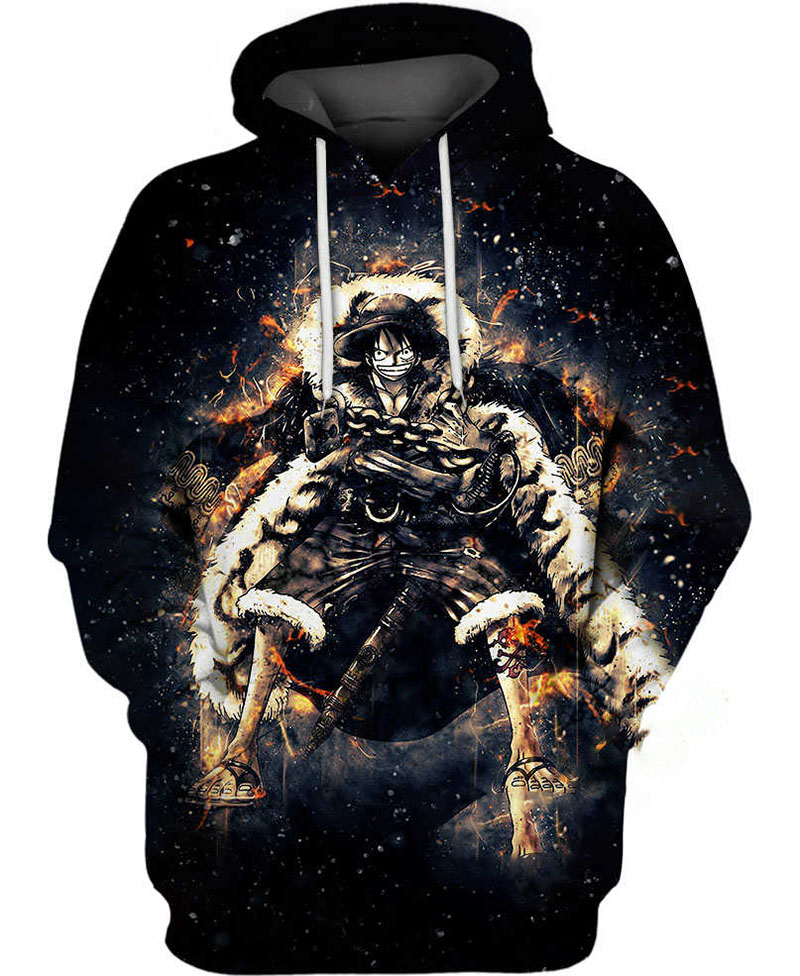The Best Monkey D. Luffy Hoodie 3D 1 The Best Monkey D. Luffy Hoodie 3D