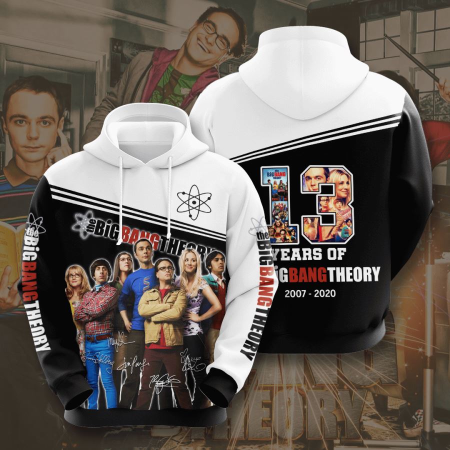 The Big Bang Theory Custom Hoodie 3D 7 The Big Bang Theory Custom Hoodie 3D