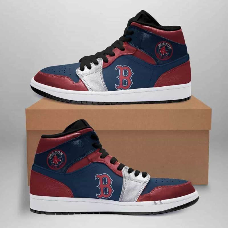 The Boston Red Sox Custom Air Jordan Shoes