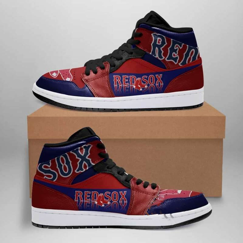The Boston Red Sox Custom Air Jordan Shoes