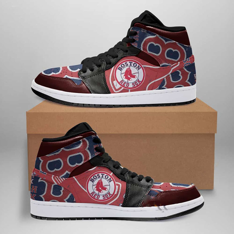 The Boston Red Sox Custom Air Jordan Shoes