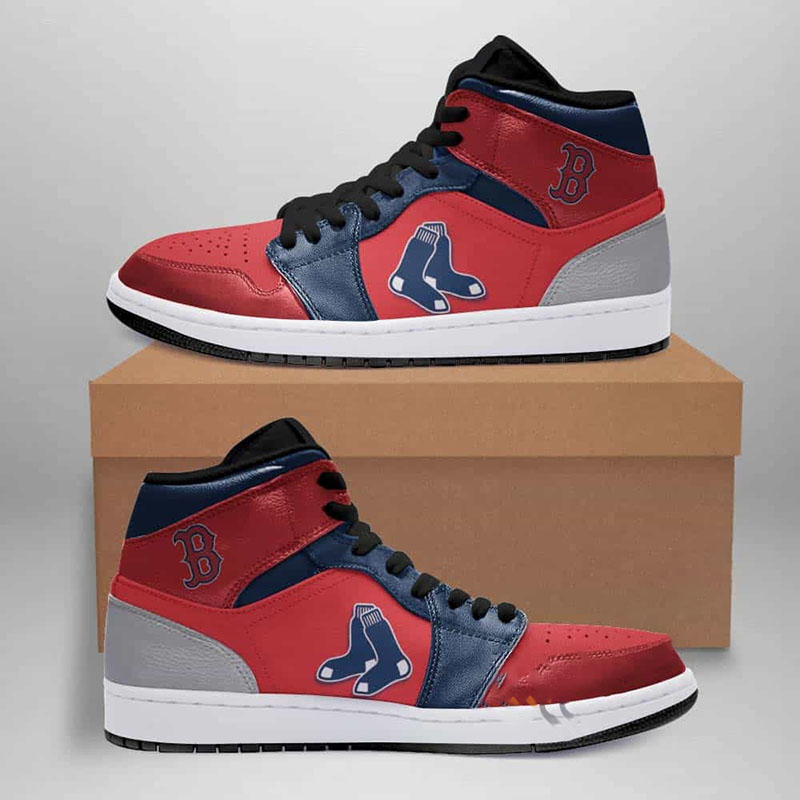 The Boston Red Sox Custom Air Jordan Shoes