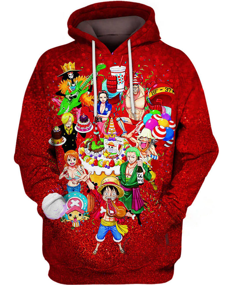 The Colorful Party Hoodie 3D