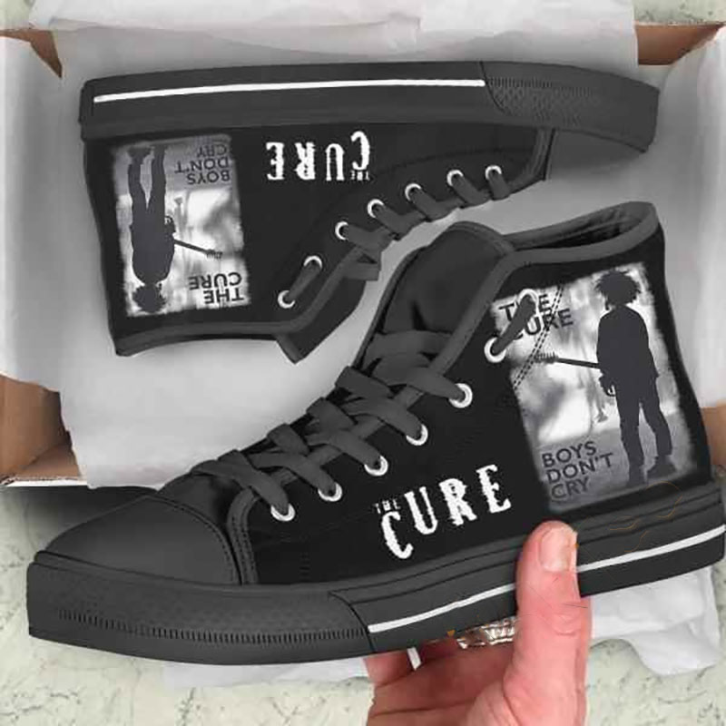 The Cure Boys Dont Cry High Top Shoes 4 The Cure Boys Dont Cry High Top Shoes