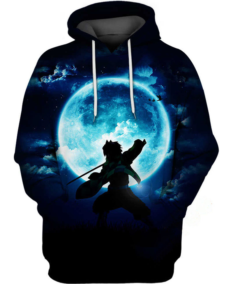 The Demon Slayer Hoodie 3D