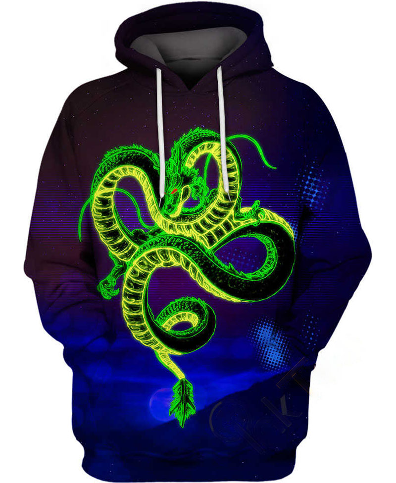 The Dragon Of The Gods Hoodie 3D