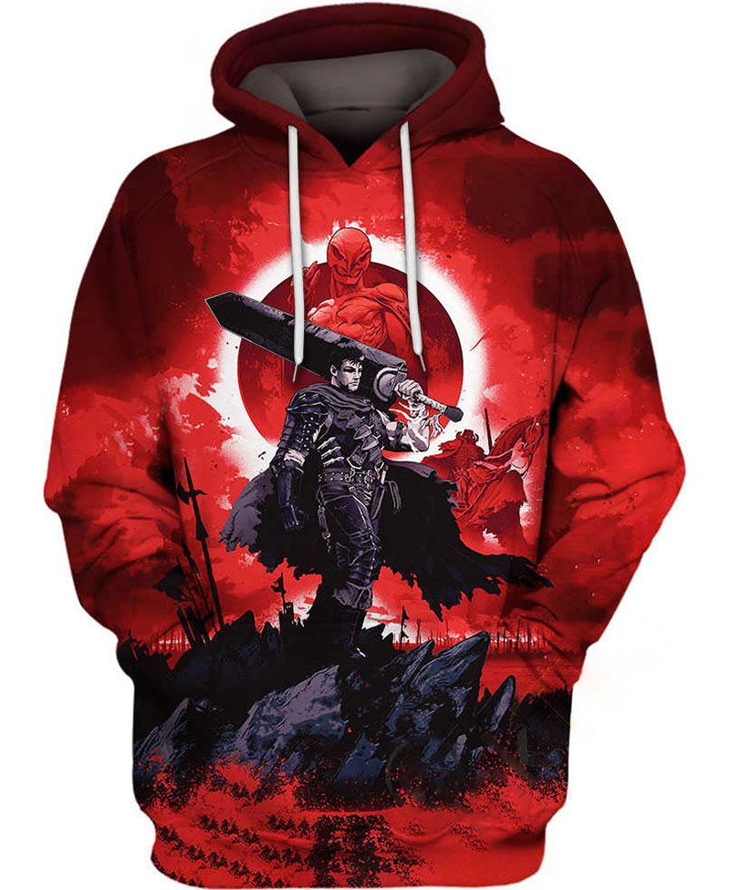 The Eclipse Berserk Hoodie 3D