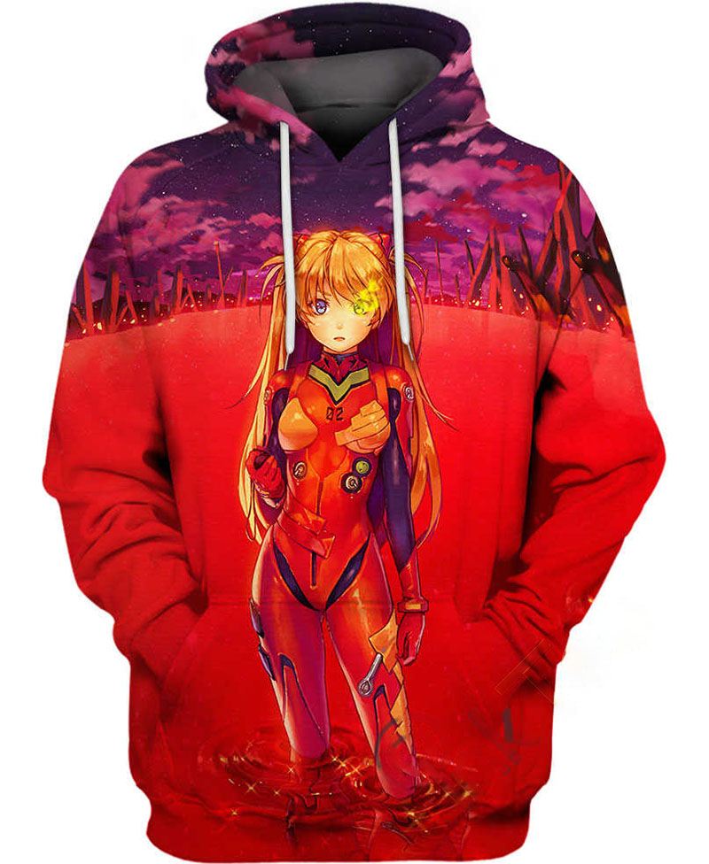 The Eva Pilot Hoodie 3D