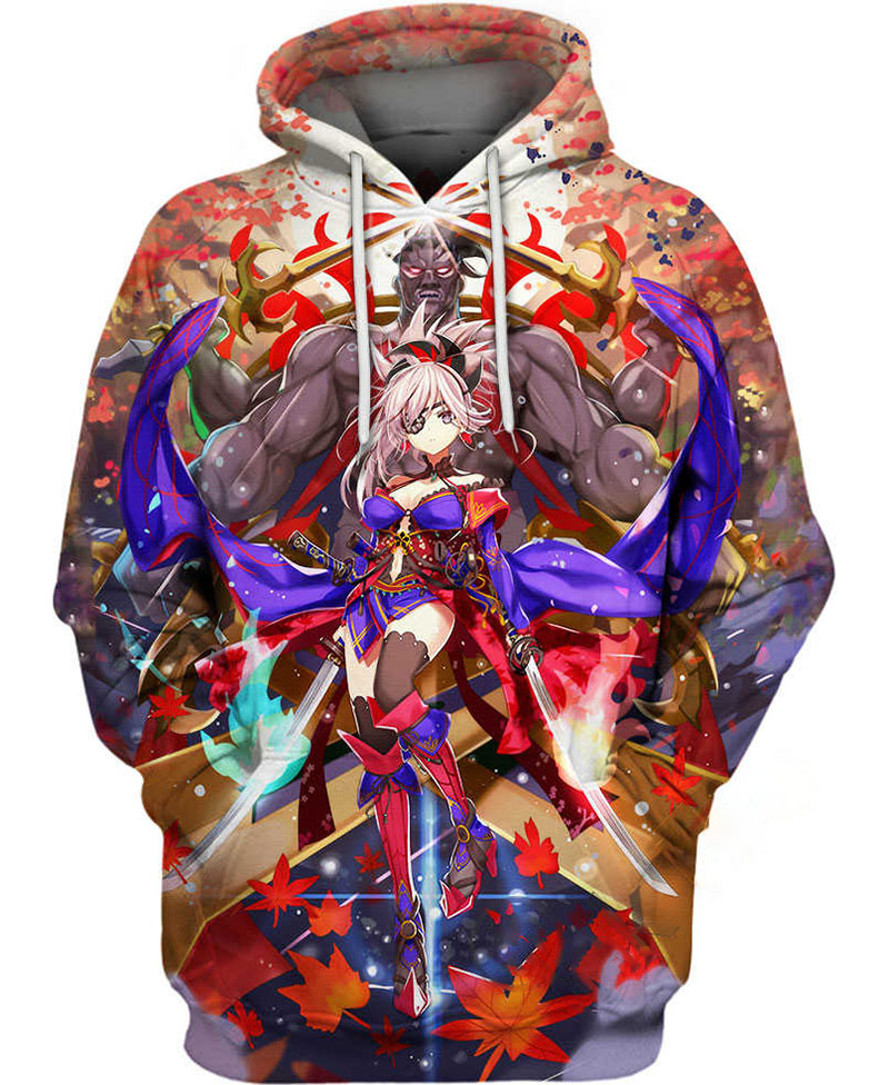 The Female Swordsman Hoodie 3D 2 The Female Swordsman Hoodie 3D