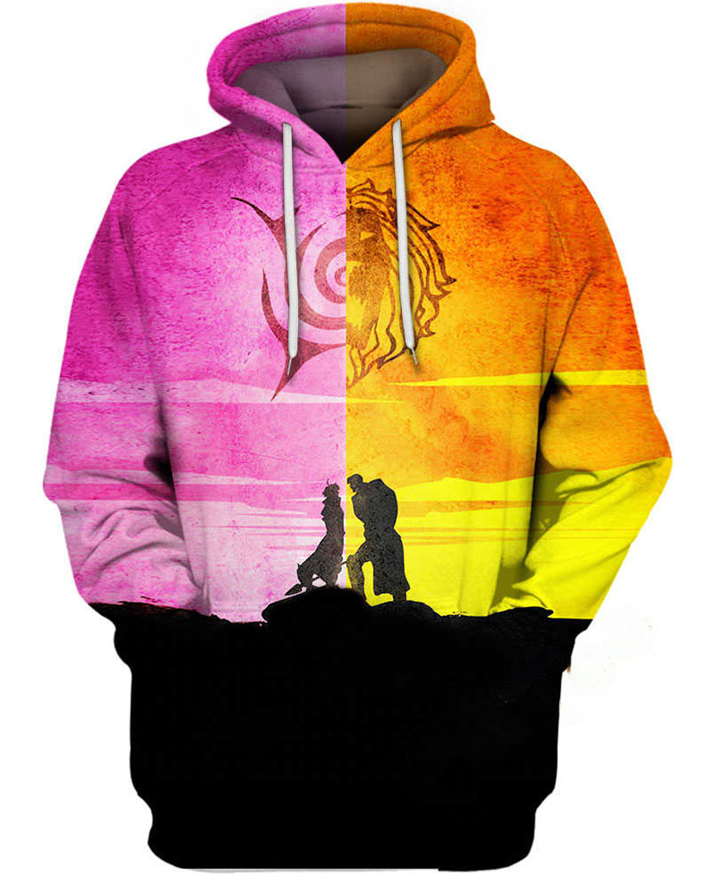 The Fight Of Escanor Vs Estarossa Hoodie 3D 6 The Fight Of Escanor Vs Estarossa Hoodie 3D
