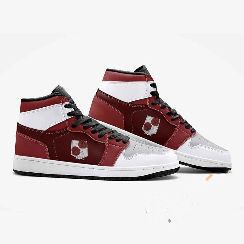 The Garrison Attack On Titan Custom Air Jordan Shoes