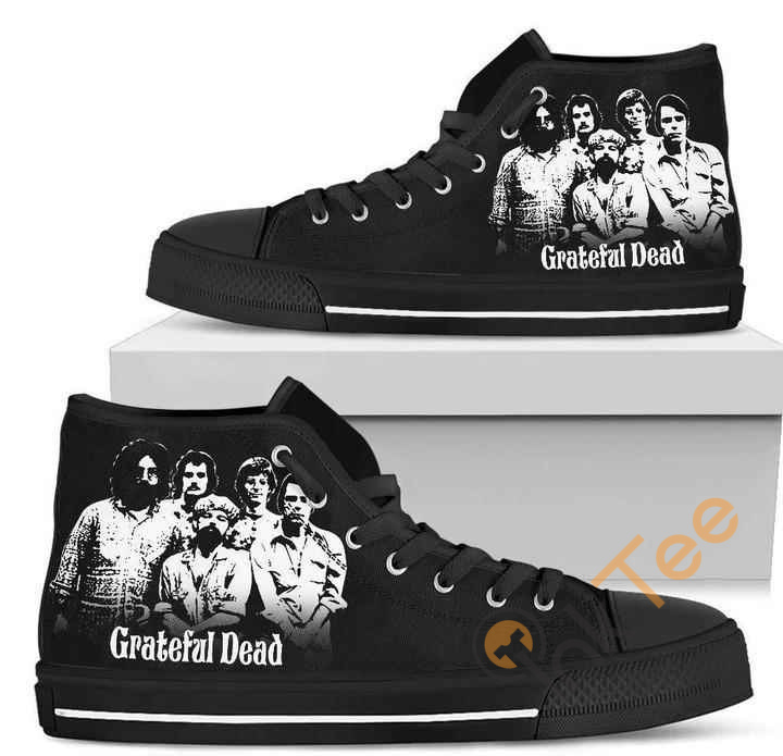 The Grateful Dead Band High Top Shoes