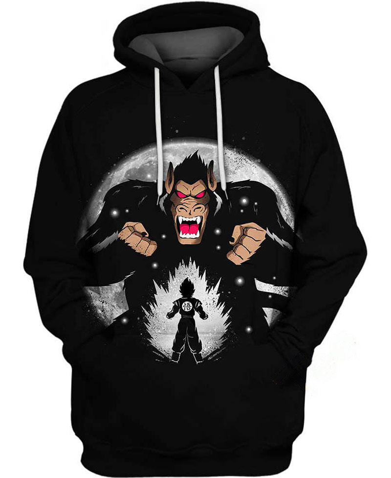 The Great Saiyan Battle Hoodie 3D