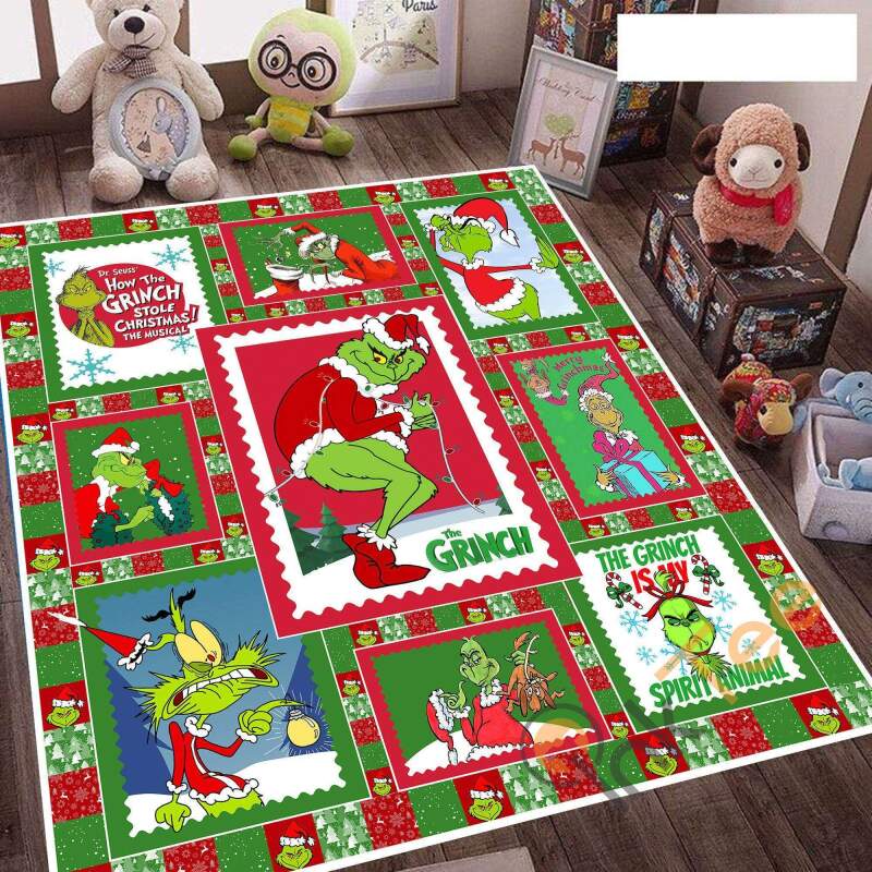The Grinch Ew People Naughty Christmas For Living Room Kitchen Bedroom Rug 1 The Grinch Ew People Naughty Christmas For Living Room Kitchen Bedroom Rug