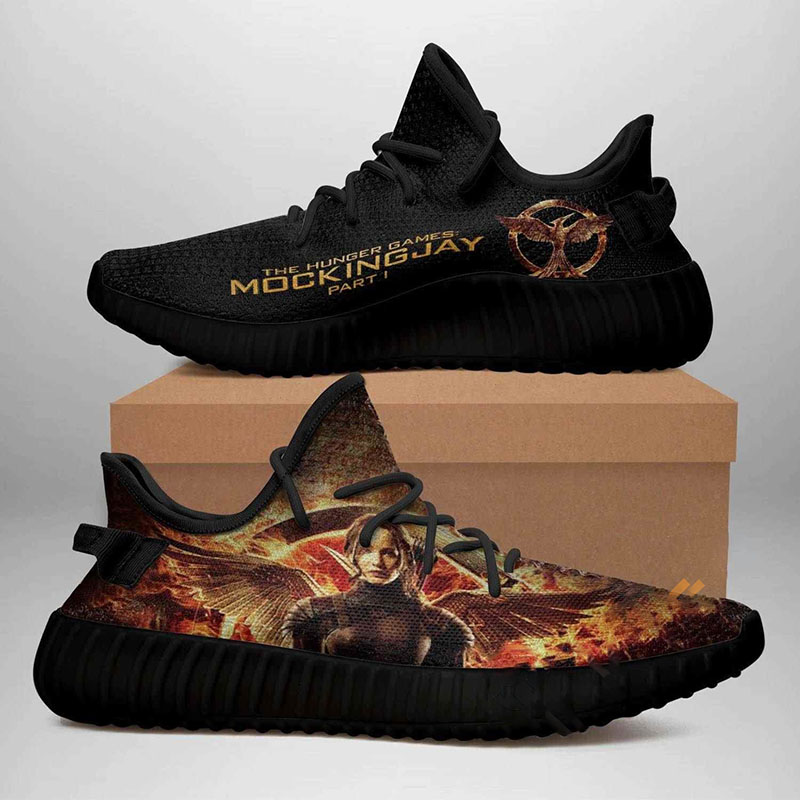 The Hunger Games Mocking Jay Black Edition Yeezy Boost