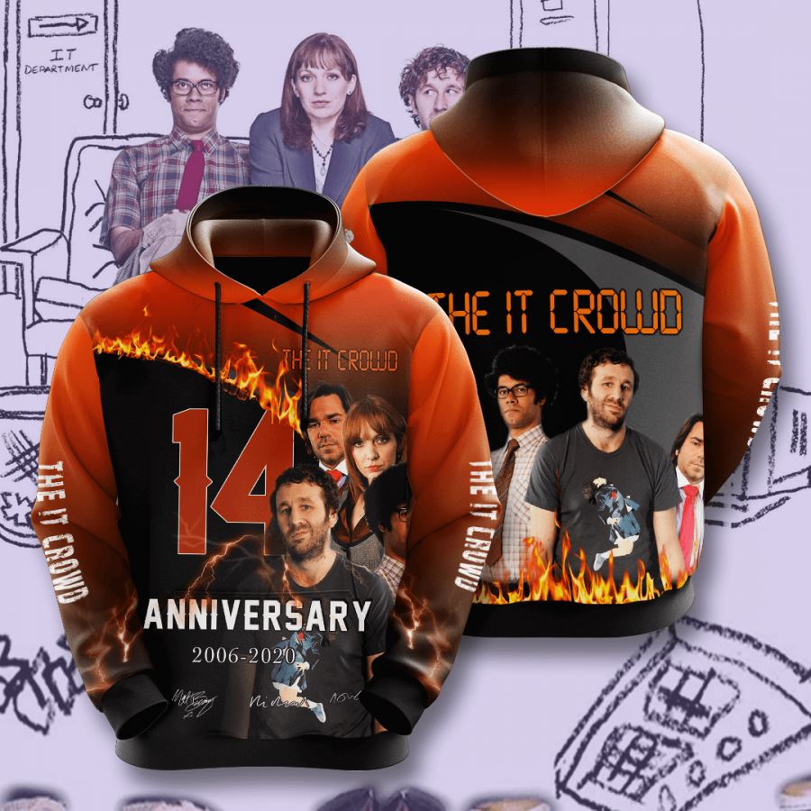 The It Crowd Custom Hoodie 3D 10 The It Crowd Custom Hoodie 3D