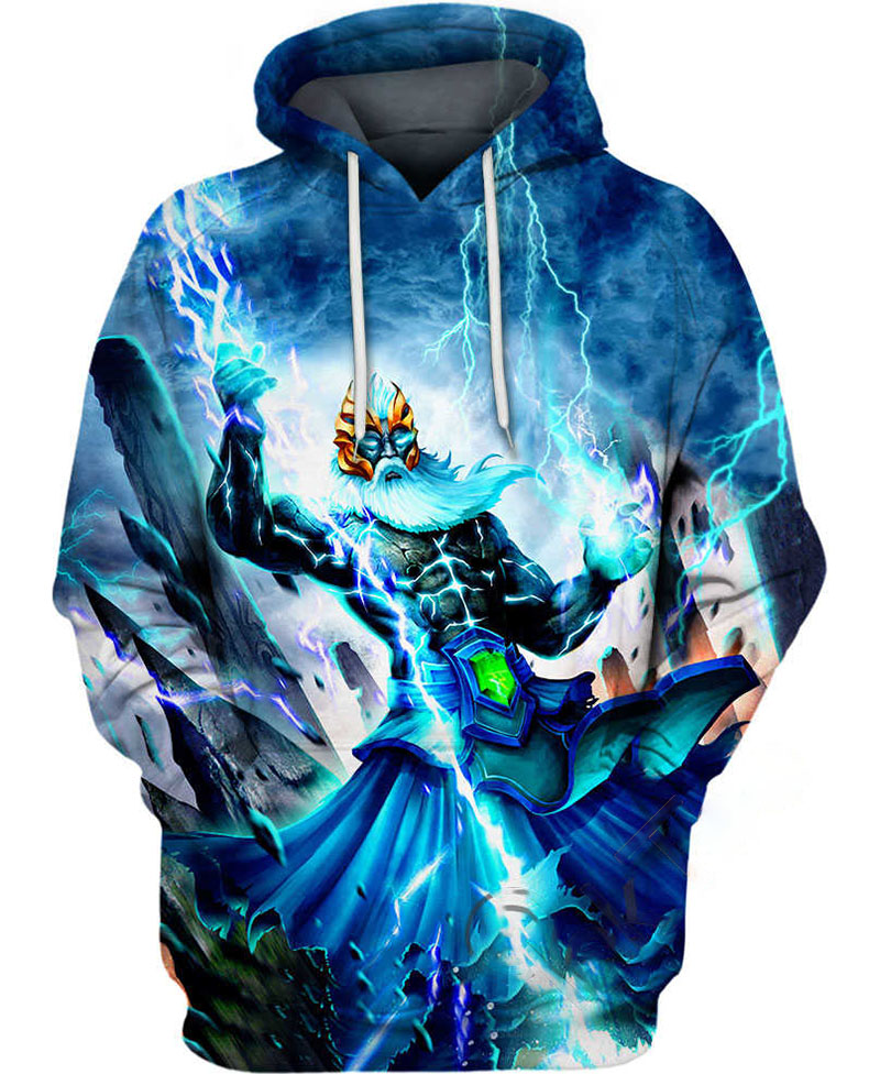 The King Lightning Hoodie 3D 13 The King Lightning Hoodie 3D
