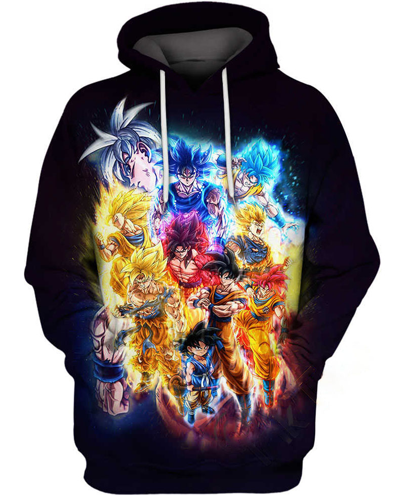 The Legacy Of Goku Hoodie 3D