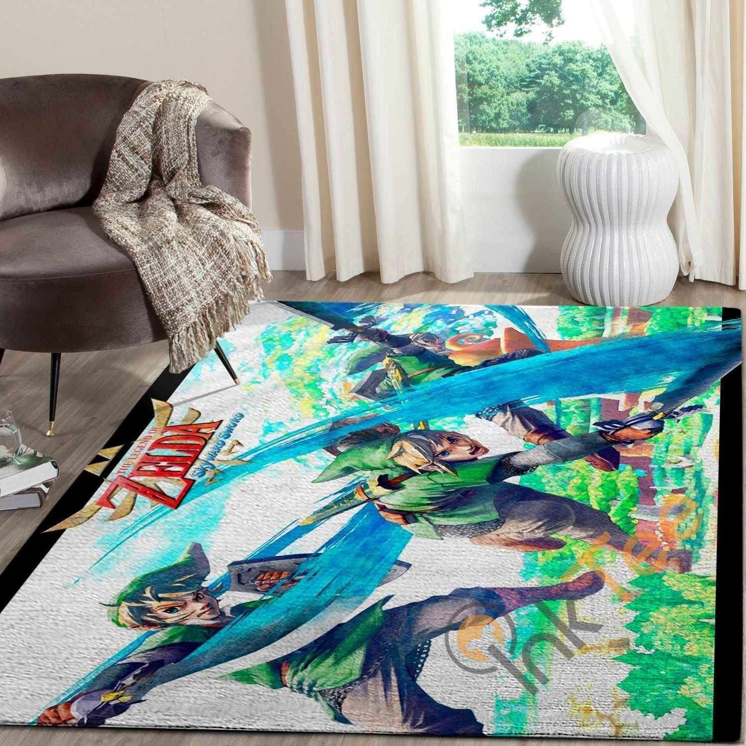 The Legend Of Zelda Area Rug 1 The Legend Of Zelda Area Rug