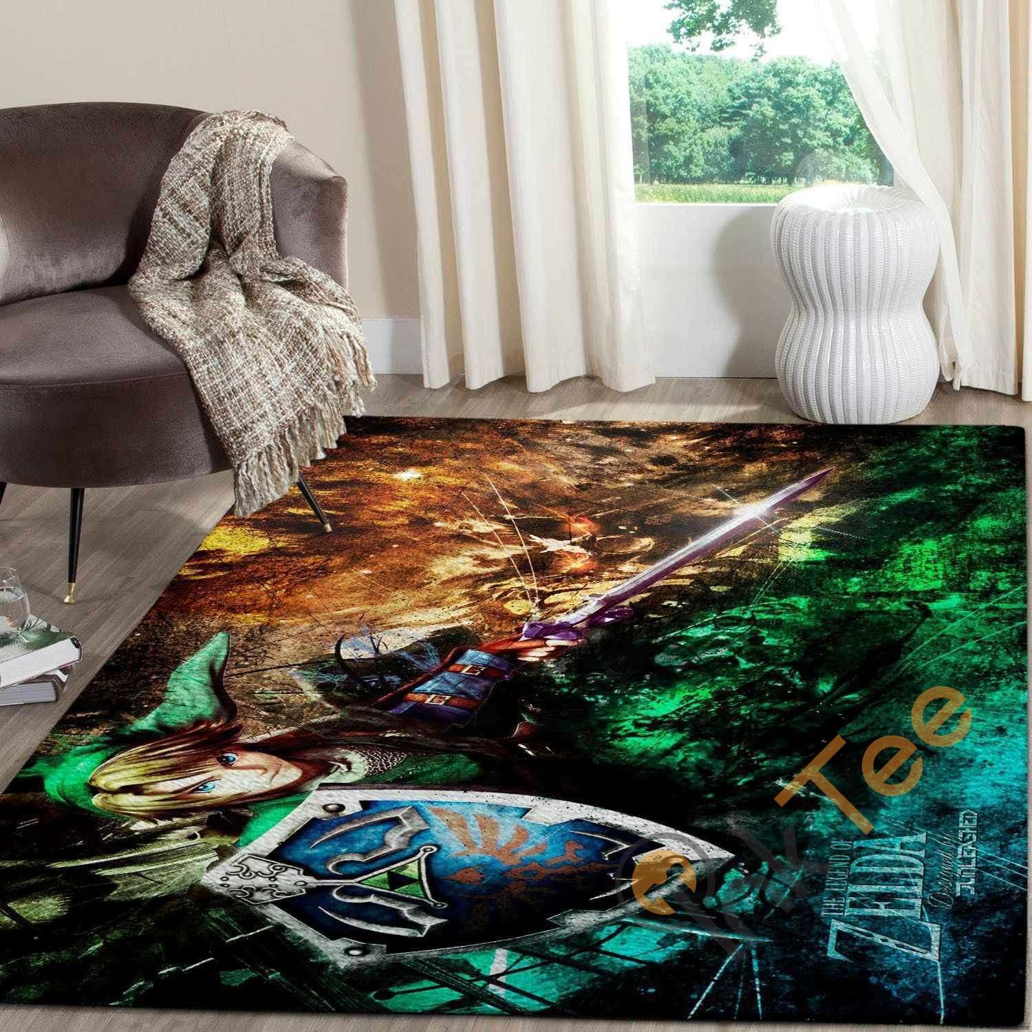 The Legend Of Zelda Area Rug 1 The Legend Of Zelda Area Rug