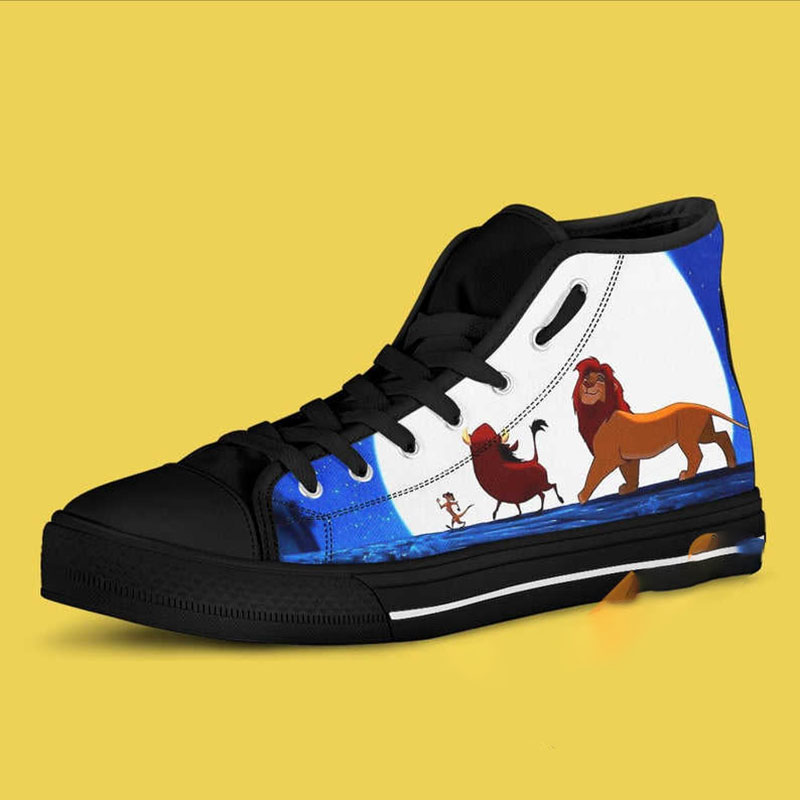 The Lion King Custom Disney Cartoon Movie High Top Shoes 4 The Lion King Custom Disney Cartoon Movie High Top Shoes
