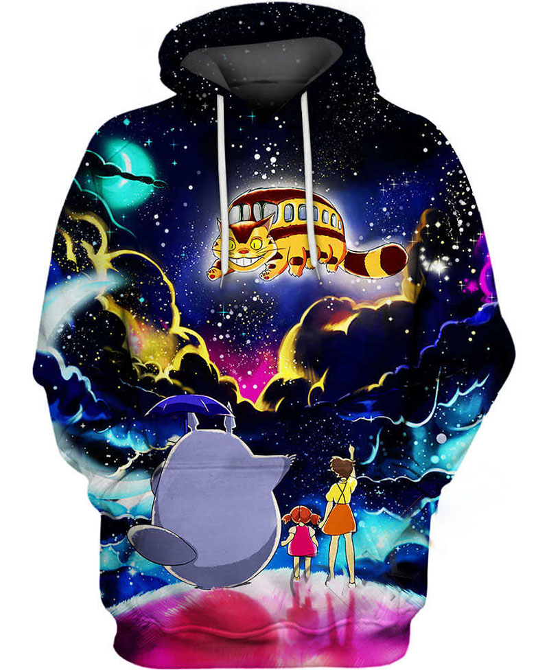 The Magic Catbus Hoodie 3D