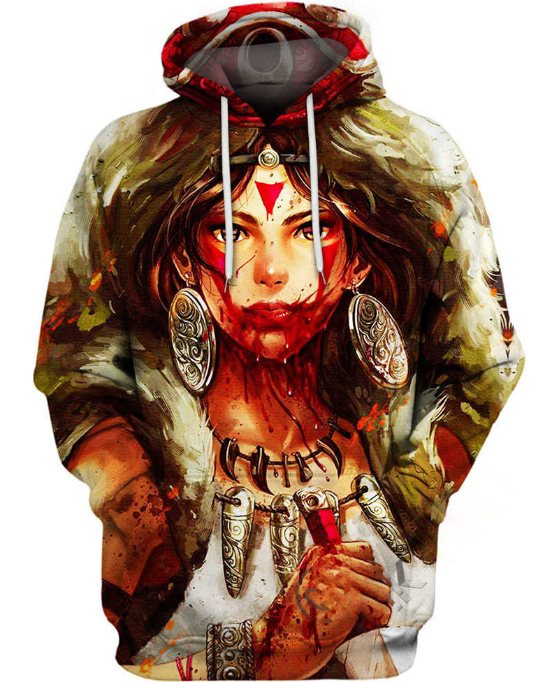The Manful Warrior Hoodie 3D